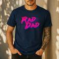 Rad Dad Retro Men's Casual T-Shirt Navy Rad Dad Retro Men's Casual T-Shirt Navy