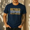 Retirement Best Retired 2026 Tee For Men Women Dad Mom Men's Casual T-Shirt Navy