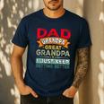 Retro Dad Grandpa Great Grandpa I Just Keep Getting Better Men's Casual T-Shirt Navy Retro Dad Grandpa Great Grandpa I Just Keep Getting Better Men's Casual T-Shirt Navy