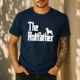 The RottFather Rottweiler Dad Shirt Men Men's Casual T-Shirt Navy