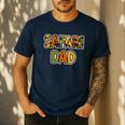 Safari Dad Safari Outfit Safari Costume Cute African Safari Men's Casual T-Shirt Navy Safari Dad Safari Outfit Safari Costume Cute African Safari Men's Casual T-Shirt Navy