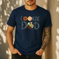 Scout Shirt Cookie Dad Family Girl Troop Leader Men's Casual T-Shirt Navy
