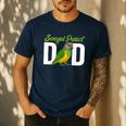 Senegal Parrot Dad Senegal Parrot Owner Senegal Parrot Lover Men's Casual T-Shirt Navy