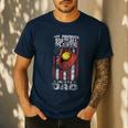 Softball Dad My Favorite Softball Player Calls Me Dad Men's Casual T-Shirt Navy