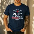 Soon To Be Daddy Again Est 2026 Loading Daddy Men's Casual T-Shirt Navy