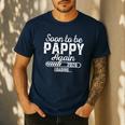 Soon To Be Pappy Again Est 2026 Future New Dad Men's Casual T-Shirt Navy Soon To Be Pappy Again Est 2026 Future New Dad Men's Casual T-Shirt Navy
