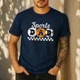 Sports Dad Proud Sports Father Sport Dad Men's Casual T-Shirt Navy