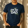 Star Trek Father's Day Star Trek Dad Icons Men's Casual T-Shirt Navy
