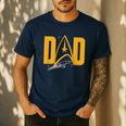 Star Trek Starfleet Dad Men's Casual T-Shirt Navy