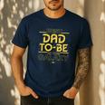 Star Wars Best Dad-To-Be In The Galaxy Birthday Father’s Day Men's Casual T-Shirt Navy