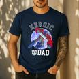 Transformers Father's Day Optimus Prime Heroic Dad Vintage Men's Casual T-Shirt Navy Transformers Father's Day Optimus Prime Heroic Dad Vintage Men's Casual T-Shirt Navy