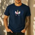 Unicorn Dad Birthday Shirt Matching Family Party Tee T-Shirt Men's Casual T-Shirt Navy Unicorn Dad Birthday Shirt Matching Family Party Tee T-Shirt Men's Casual T-Shirt Navy