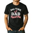 2nd Second Time Dad It's a Girl Gender Reveal Dad Of 2 Kids Men's Casual T-Shirt Black