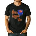 44 Biggest Fan Of Basketball Player Number 44 Dad Mom Men's Casual T-Shirt Black