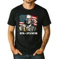 4th Of July Franklin Ben Drankin American Dad Men Women Men's Casual T-Shirt Black 4th Of July Franklin Ben Drankin American Dad Men Women Men's Casual T-Shirt Black