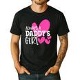 Always a Daddy's Girl Shirt Daughter Girls Women Men's Casual T-Shirt Black