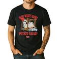 American Dad Who Wants Some Potato Salad Roger Cartoon Men's Casual T-Shirt Black