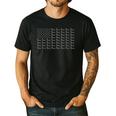 American Flag Vintage Patriotic Dachshund Dad Weiner Dog Men's Casual T-Shirt Black
