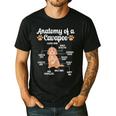 Anatomy Of A Cavapoo Dog Cavapoo Owner Cavapoo Dad Men's Casual T-Shirt Black