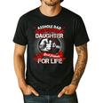 Asshole Dad And Smartass Daughter Best Friend For Life Men's Casual T-Shirt Black