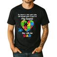 Autism Dad Of Autism Daughter Daddy Shirts Autistic Support Men's Casual T-Shirt Black Autism Dad Of Autism Daughter Daddy Shirts Autistic Support Men's Casual T-Shirt Black