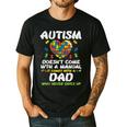 Autism Doesnt Come With Manual Dad Puzzle Awareness Men Men's Casual T-Shirt Black