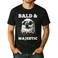 Bald & Majestic Sexy Bald Guy Dad Men's Casual T-Shirt Black