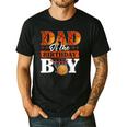 Basketball DAD Of The Birthday Boy Family Matching Men's Casual T-Shirt Black Basketball DAD Of The Birthday Boy Family Matching Men's Casual T-Shirt Black