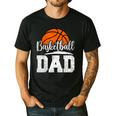 Basketball Dad Basketball Player Game Day Father's Day Men's Casual T-Shirt Black