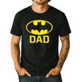Batman Bat Dad Men's Casual T-Shirt Black