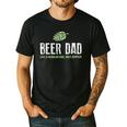 Beer Dad Shirt Cute Hops Drinking Men's Casual T-Shirt Black