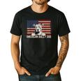 Best Dog Dad Ever American Flag American Bully Dad Men's Casual T-Shirt Black Best Dog Dad Ever American Flag American Bully Dad Men's Casual T-Shirt Black