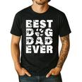 Best Dog Dad Ever Shirt Dog Father Men Women Girls Kids Men's Casual T-Shirt Black