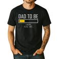 Best Expecting Dad Dad To Be Men's Casual T-Shirt Black