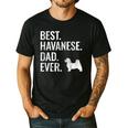 Best Havanese Dad Ever Cool Dog Owner Men's Casual T-Shirt Black
