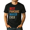 Best Pancake Maker Ever Baking For Baker Dad Or Mom Men's Casual T-Shirt Black