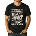Best Sphynx Cat Dad Ever Apparel For Animal Lover Men Women Men's Casual T-Shirt Black