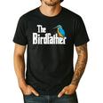 The Bird Father Bird Watching Meme Birder Dad Men's Casual T-Shirt Black