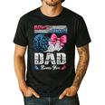 Burnouts Or Bows Your Dad Loves You Gender Reveal Men's Casual T-Shirt Black