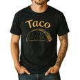 Burrito Taco Taquito Dad Mom Child Baby Matching Family Men's Casual T-Shirt Black