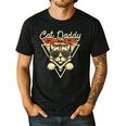 Cat Daddy Retro Sunglasses Cat Fur Dad Papa Vintage Cat Dad Men's Casual T-Shirt Black Cat Daddy Retro Sunglasses Cat Fur Dad Papa Vintage Cat Dad Men's Casual T-Shirt Black