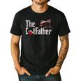 The Cat Father Cat Dad Feline Father Kitten Dad Men's Casual T-Shirt Black The Cat Father Cat Dad Feline Father Kitten Dad Men's Casual T-Shirt Black