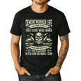 Cement Worker Life Concrete Finisher Dad Father Men's Casual T-Shirt Black