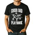 Cheer Dad Playbook Men's Casual T-Shirt Black