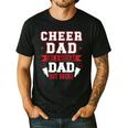 Cheer Dad Like A Regular Dad But Broke Cheerleader Dad Men's Casual T-Shirt Black Cheer Dad Like A Regular Dad But Broke Cheerleader Dad Men's Casual T-Shirt Black