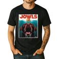 Chocolate Lab Jowls Labrador Retriever Dog Mom Dad Men's Casual T-Shirt Black