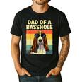 Cool Basset Hound For Men Dad Dog Basset Hound Lovers Men's Casual T-Shirt Black Cool Basset Hound For Men Dad Dog Basset Hound Lovers Men's Casual T-Shirt Black