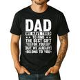 Cool Dad Art For Father Dad Stepfather From Son Daughter Men's Casual T-Shirt Black
