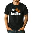 Cool Dog Dad Dog Father Shirt The Dogfather T-Shirt Men's Casual T-Shirt Black Cool Dog Dad Dog Father Shirt The Dogfather T-Shirt Men's Casual T-Shirt Black
