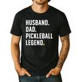 Cool Pickleball For Men Husband Dad Legend Pickleball Player Men's Casual T-Shirt Black